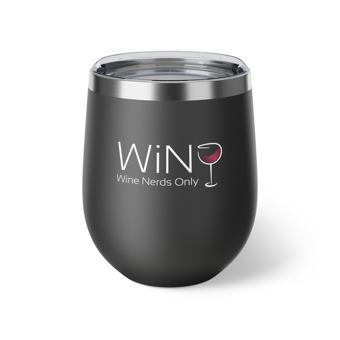 WiNO (Wine Nerds Only) Copper Vacuum Insulated Cup, 12oz - The Nerd Brands