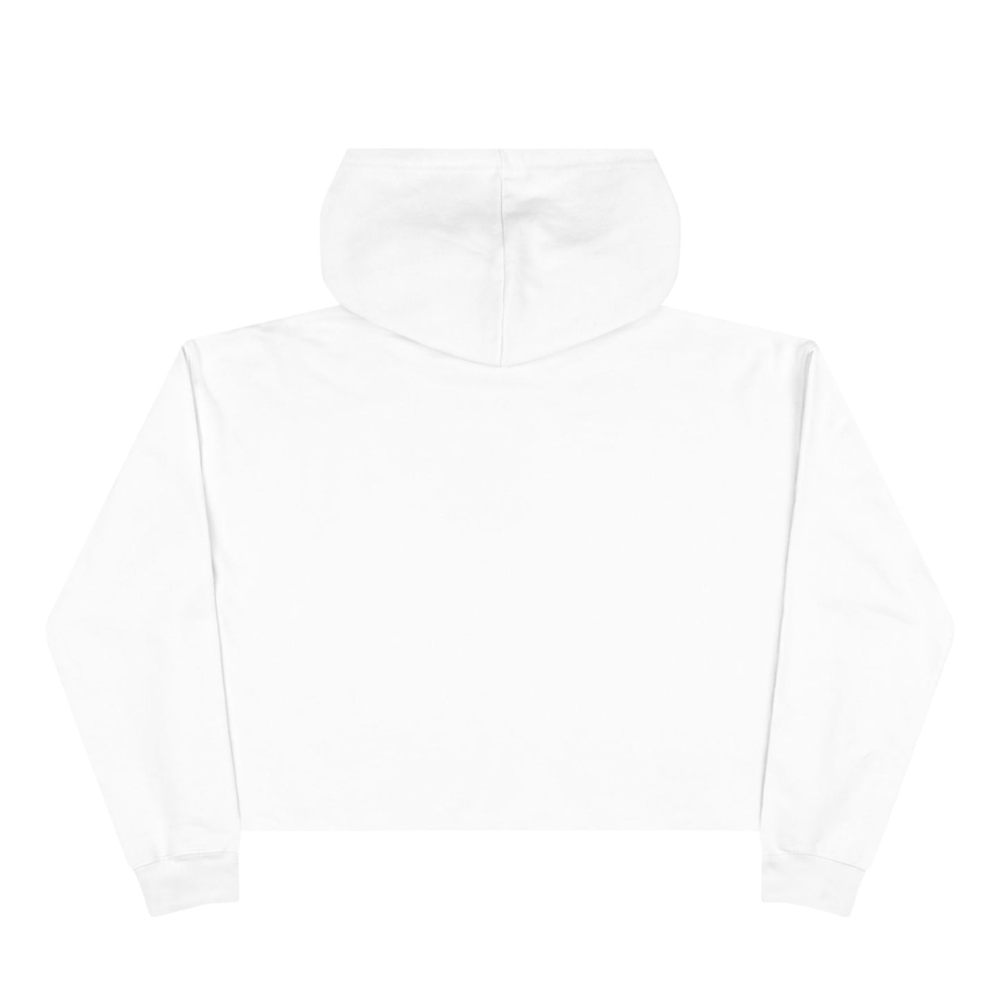 Sassy Nerd Crop Hoodie (White)