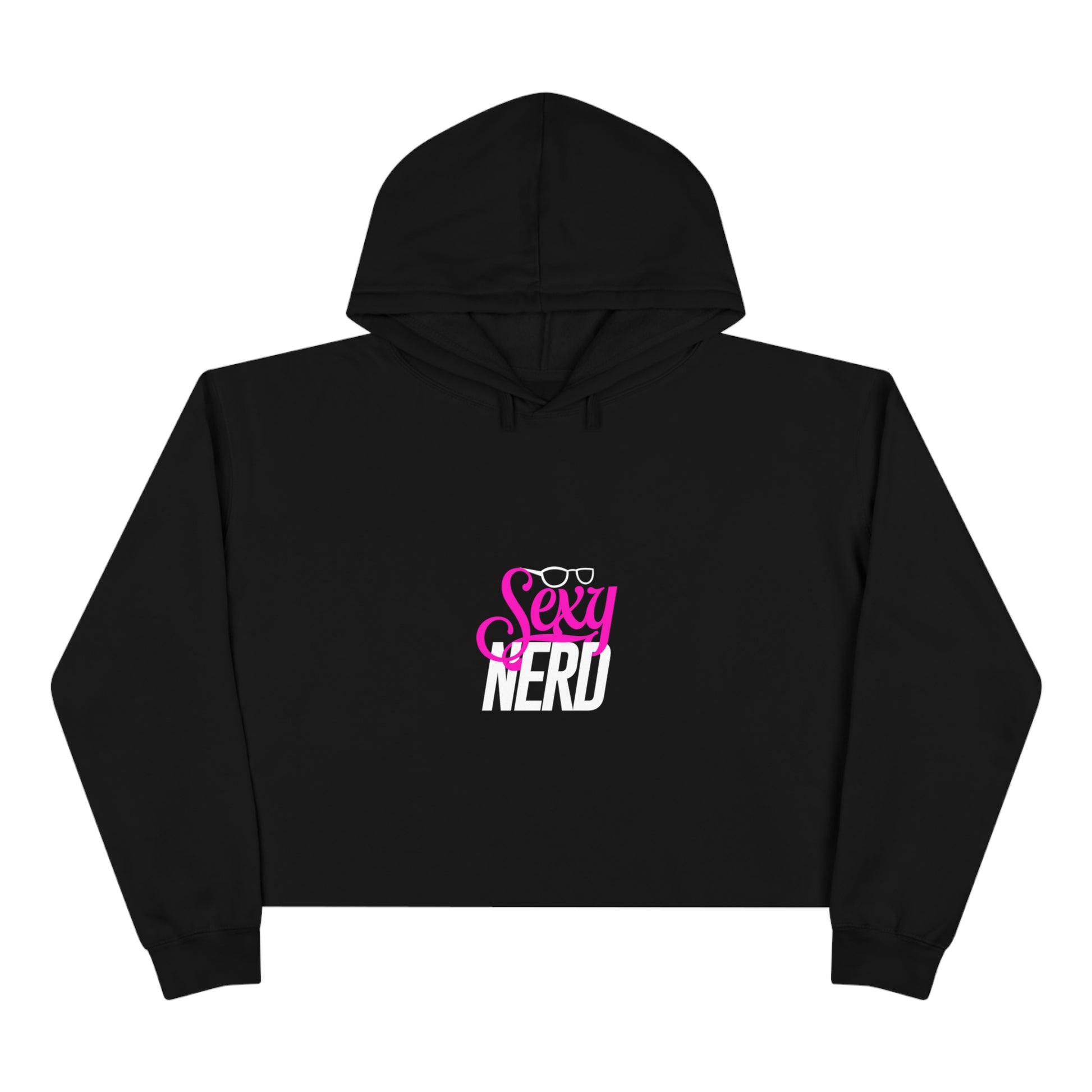 Sexy Nerd Crop Hoodie - The Nerd Brands