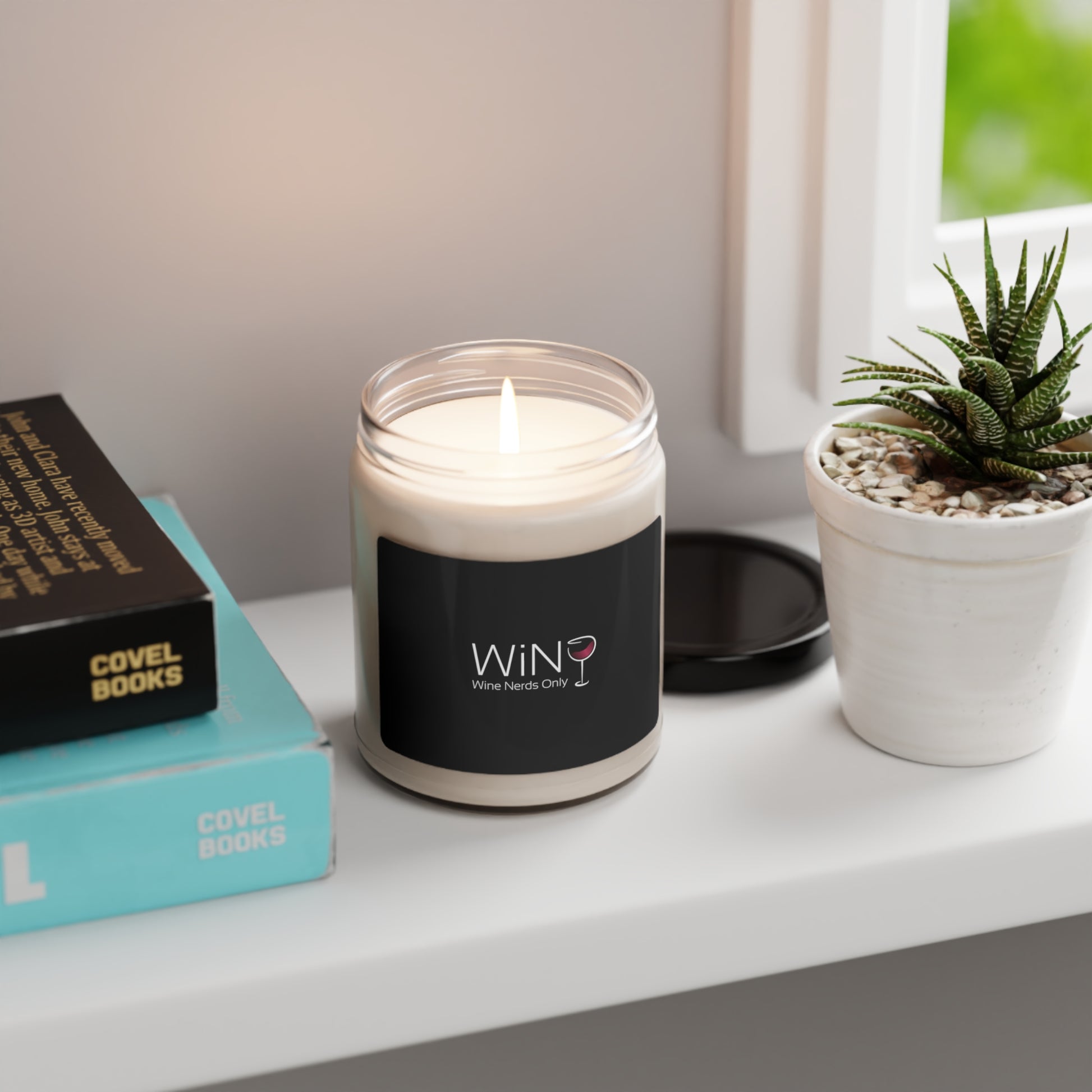 WiNO (Wine Nerds Only) Vanilla Scented Candle, 9oz - The Nerd Brands