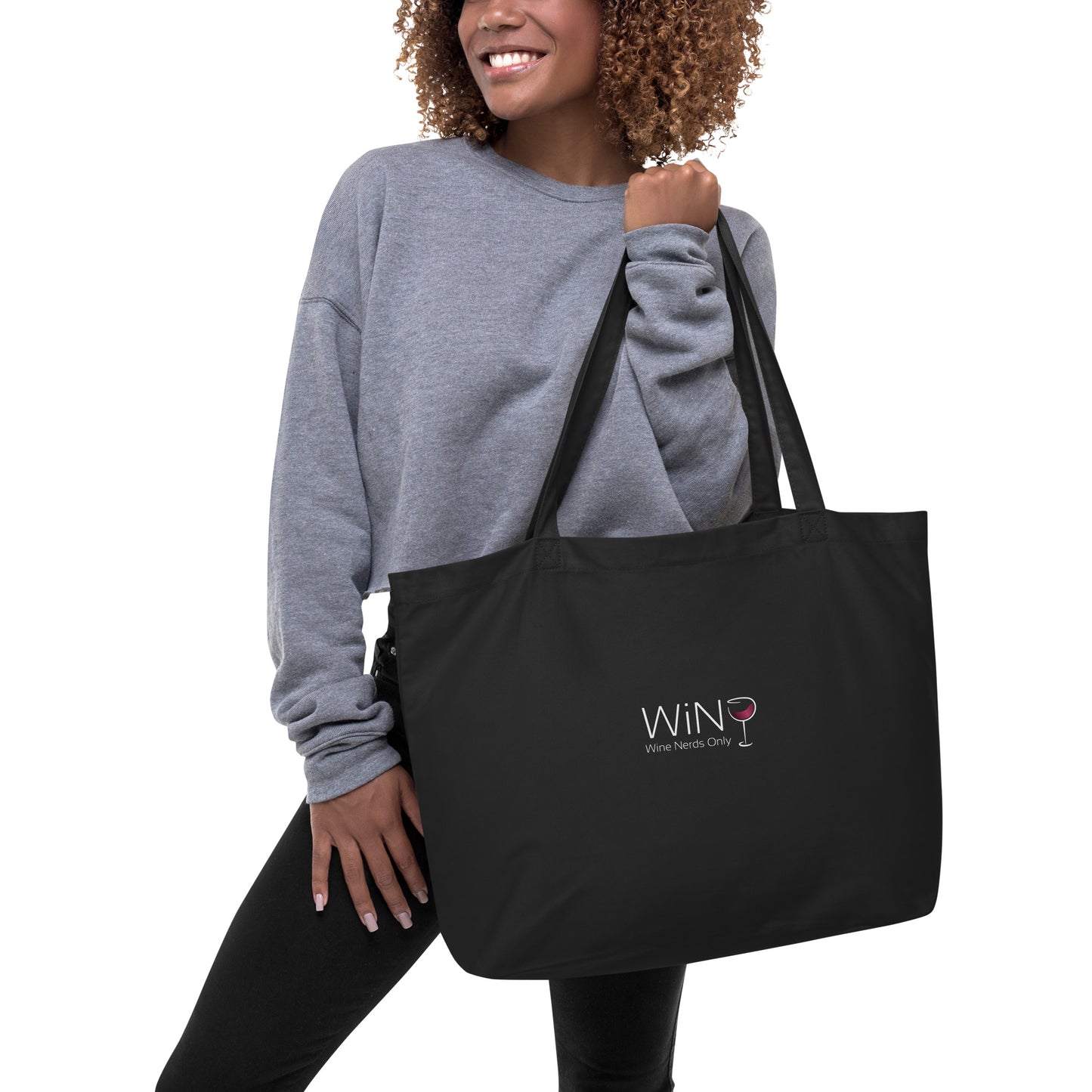 Large organic tote bag - The Nerd Brands