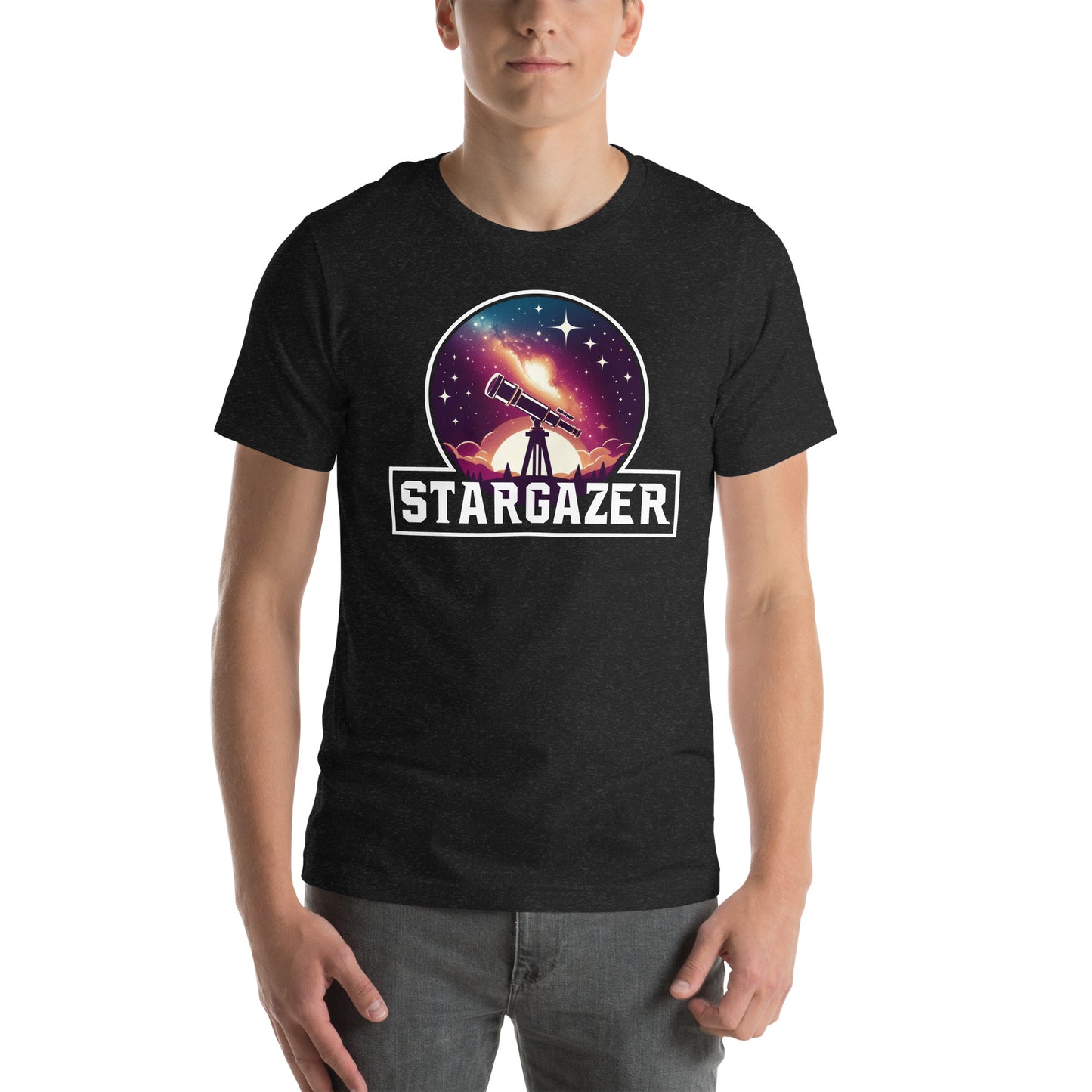 "Stargazer" Unisex Cotton T-Shirt - The Nerd Brands