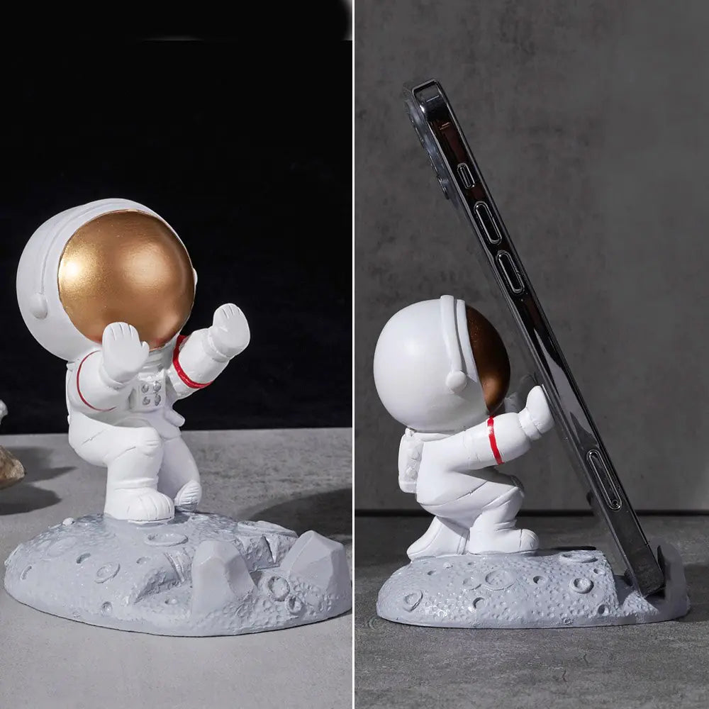 Astronaut Shape Phone Holder - The Nerd Brands