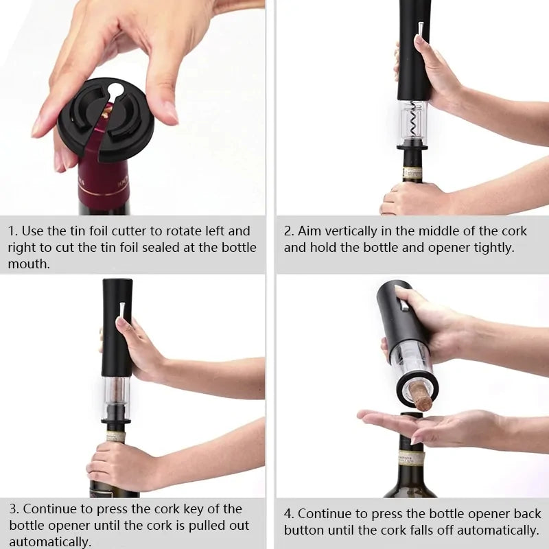 Automatic Wine Bottle Opener - The Nerd Brands