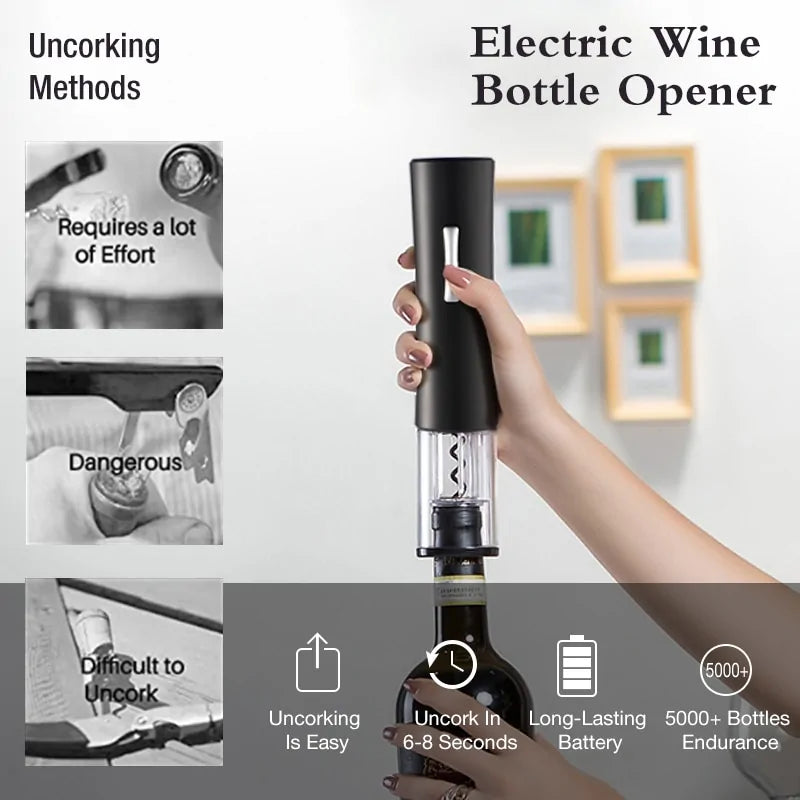 Automatic Wine Bottle Opener - The Nerd Brands