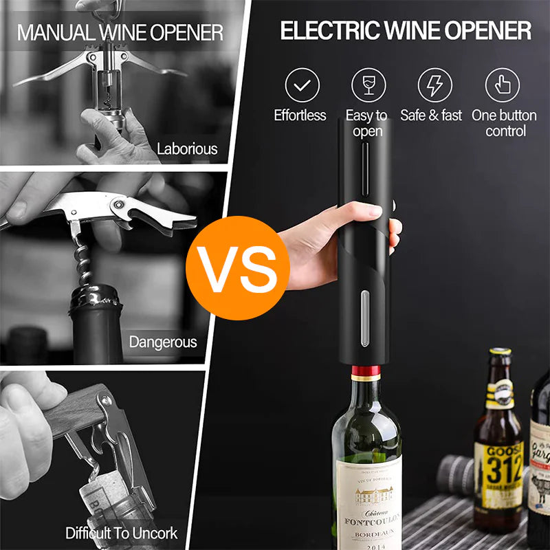 Vinx™ - 5-in-1 Wine Opener Set - The Nerd Brands